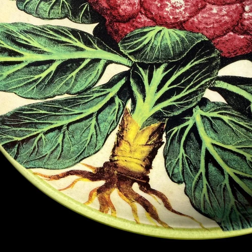 VTG 2012 Williams-Sonoma Farmers Market Pasta Bowl Cauliflower Botanical 10”